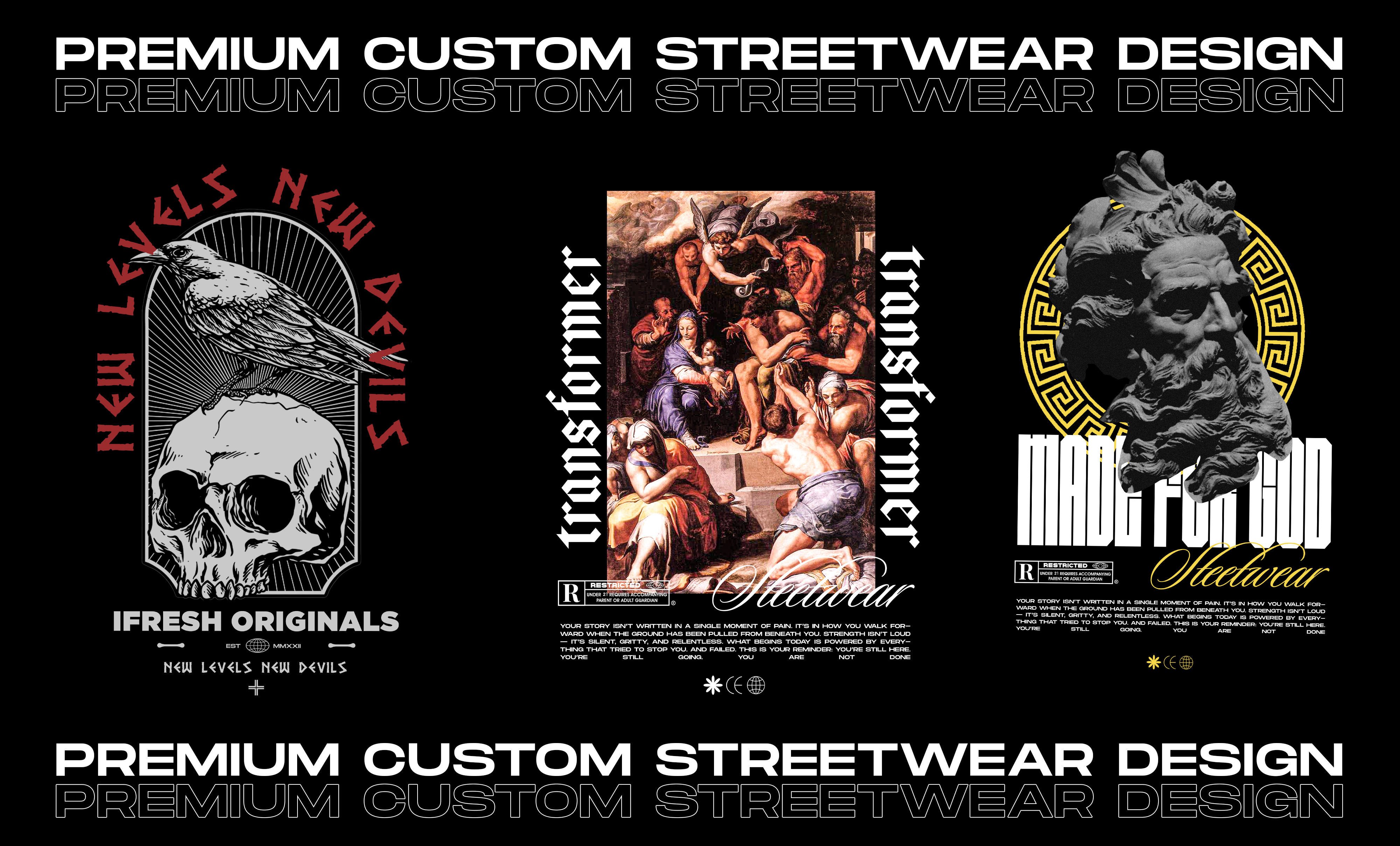 Example of I'll Do Custom Tshirt Design For You